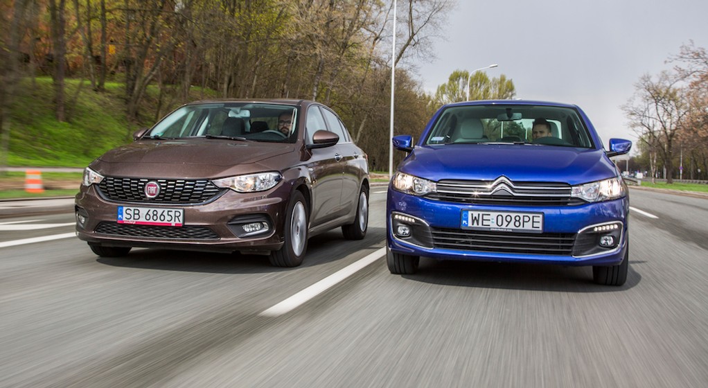 Fiat Tipo sedan kontra Citroen C-Elysee