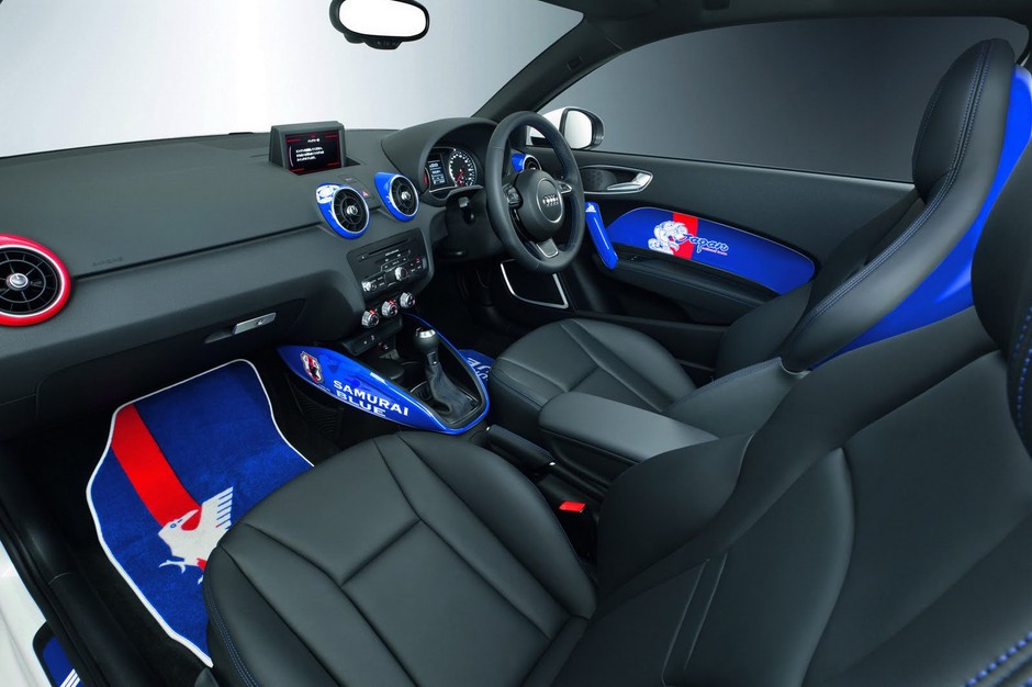 Audi A1 Samurai Blue dedykowane japońskim piłkarzom
