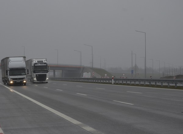 Pierwszy taki odcinek autostrady A1. Po trzy pasy ruchu na niemal 60 km