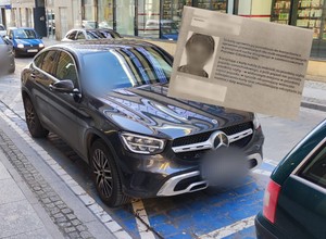 Rekordowa kara za parkowanie. Kierująca stosowała metodę "na córkę"