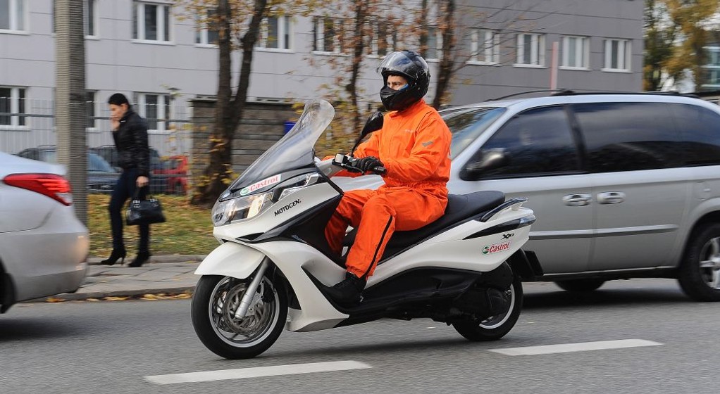 Nawet w niskich temperturach wybieramy jednoślad, bo to sprawia nam wielką frajdę