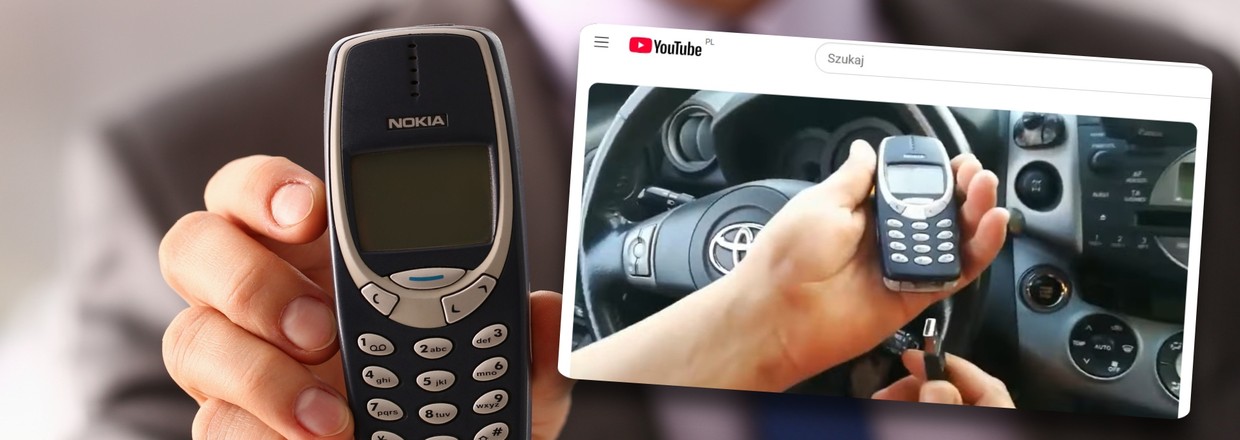 Kradzież auta metodą "na Nokię 3310" zajmuje niecałe 30 sekund. Pokazali nagranie