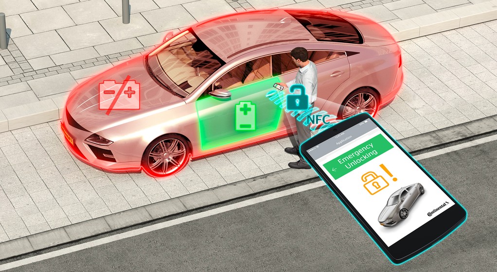 Projekt inteligentnych drzwi od firmy Continental