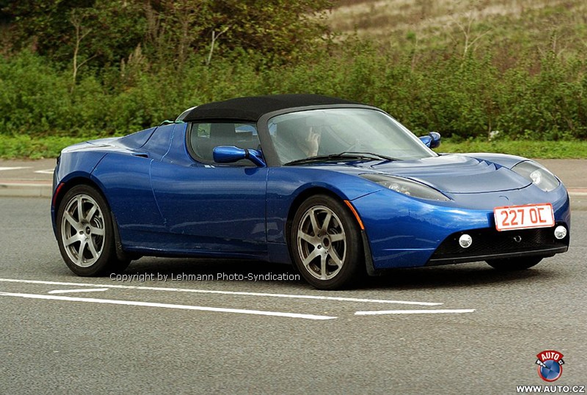Zdjęcia szpiegowskie: Tesla Roadster