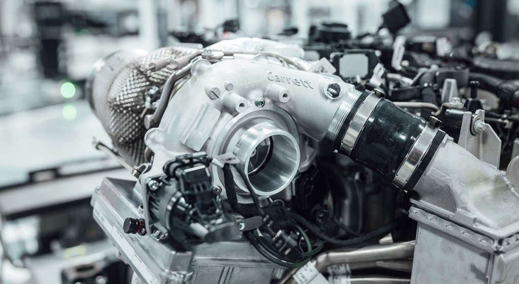 Elektryczna turbosprężarka w AMG