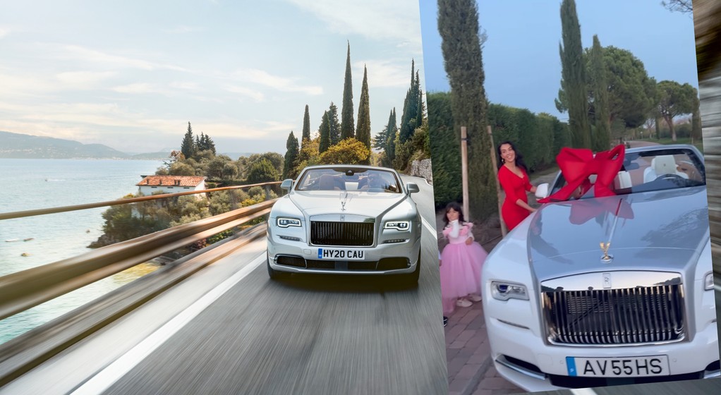 Christiano Ronaldo dostał na gwiazdkę Rolls-Royce'a Dawn