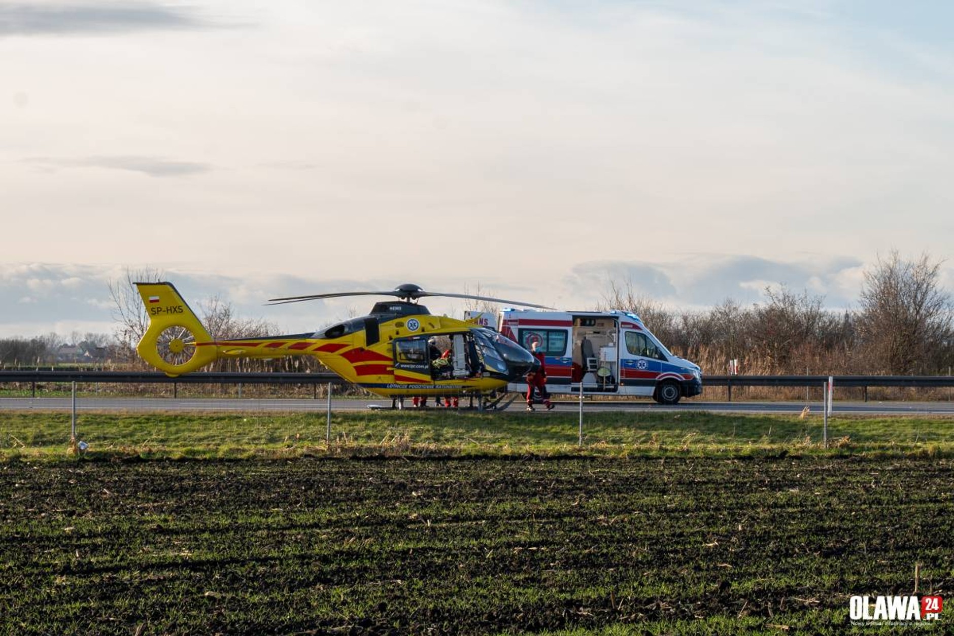 Śmiertelny wypadek na autostradzie A4 w kierunku Wrocławia