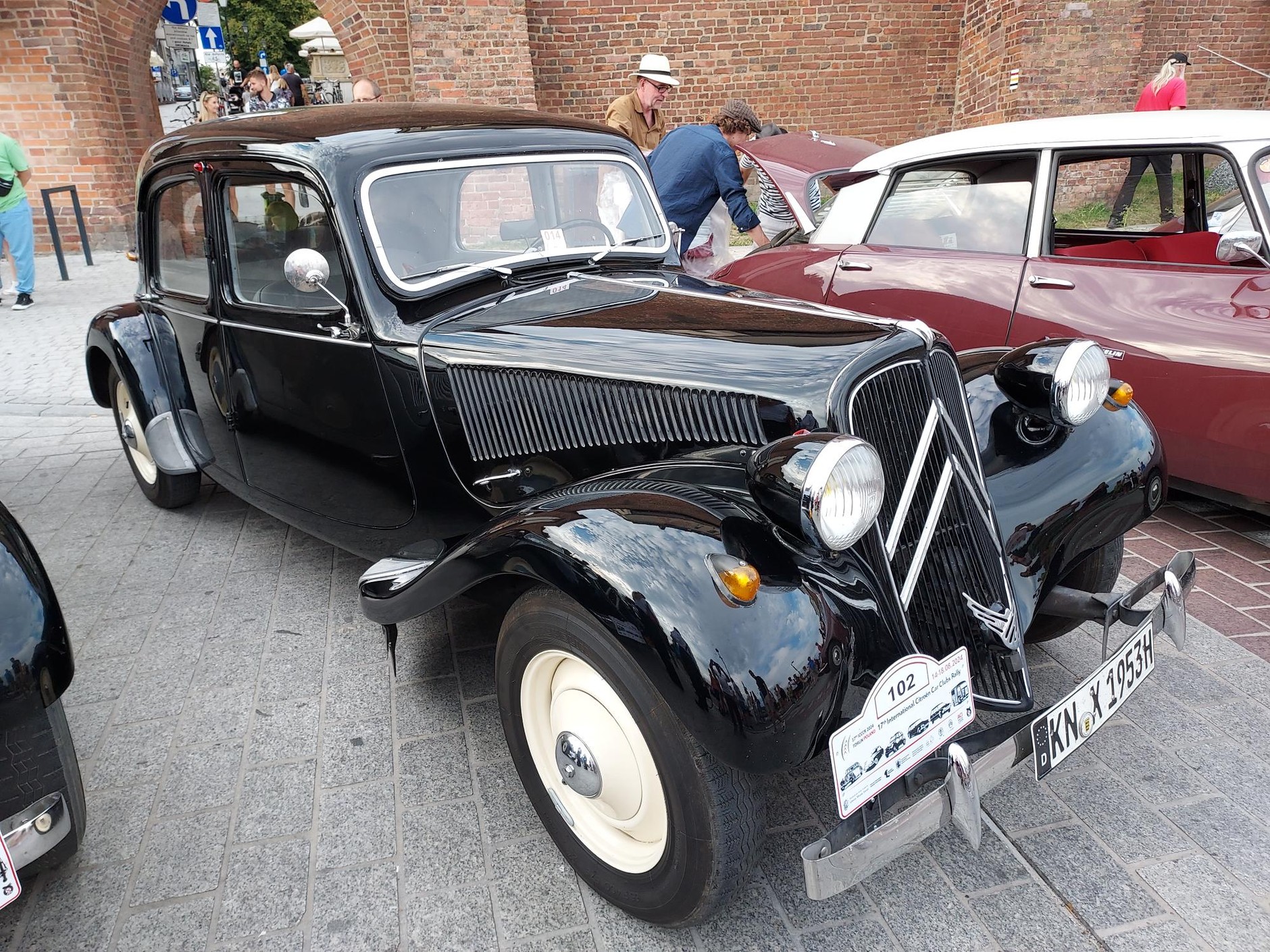 Zlot Citroenów w Toruniu