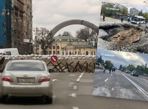Ukraińcy w błyskawicznym tempie odbudowują drogi zniszczone rakietami [ZDJĘCIA]