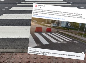 Nie wytrzymał, gdy zobaczył nowe przejście dla pieszych. "Bareja jest wiecznie żywy"