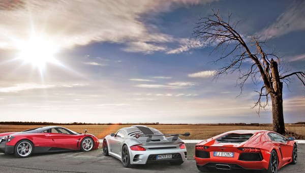 Ruf, Pagani, Lamborghini i Ferrari: moc jest z nami!