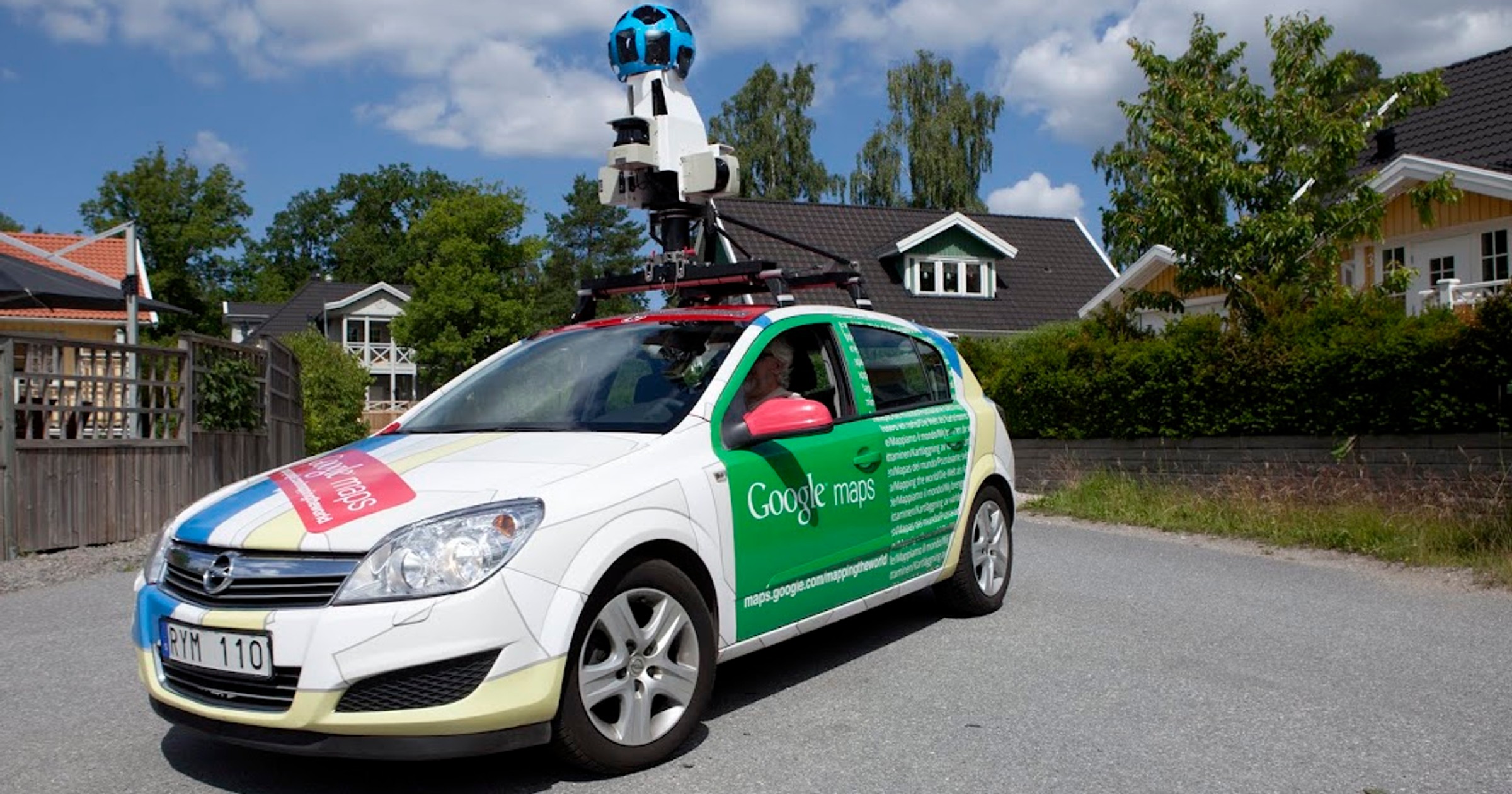 Samochód Google Street View