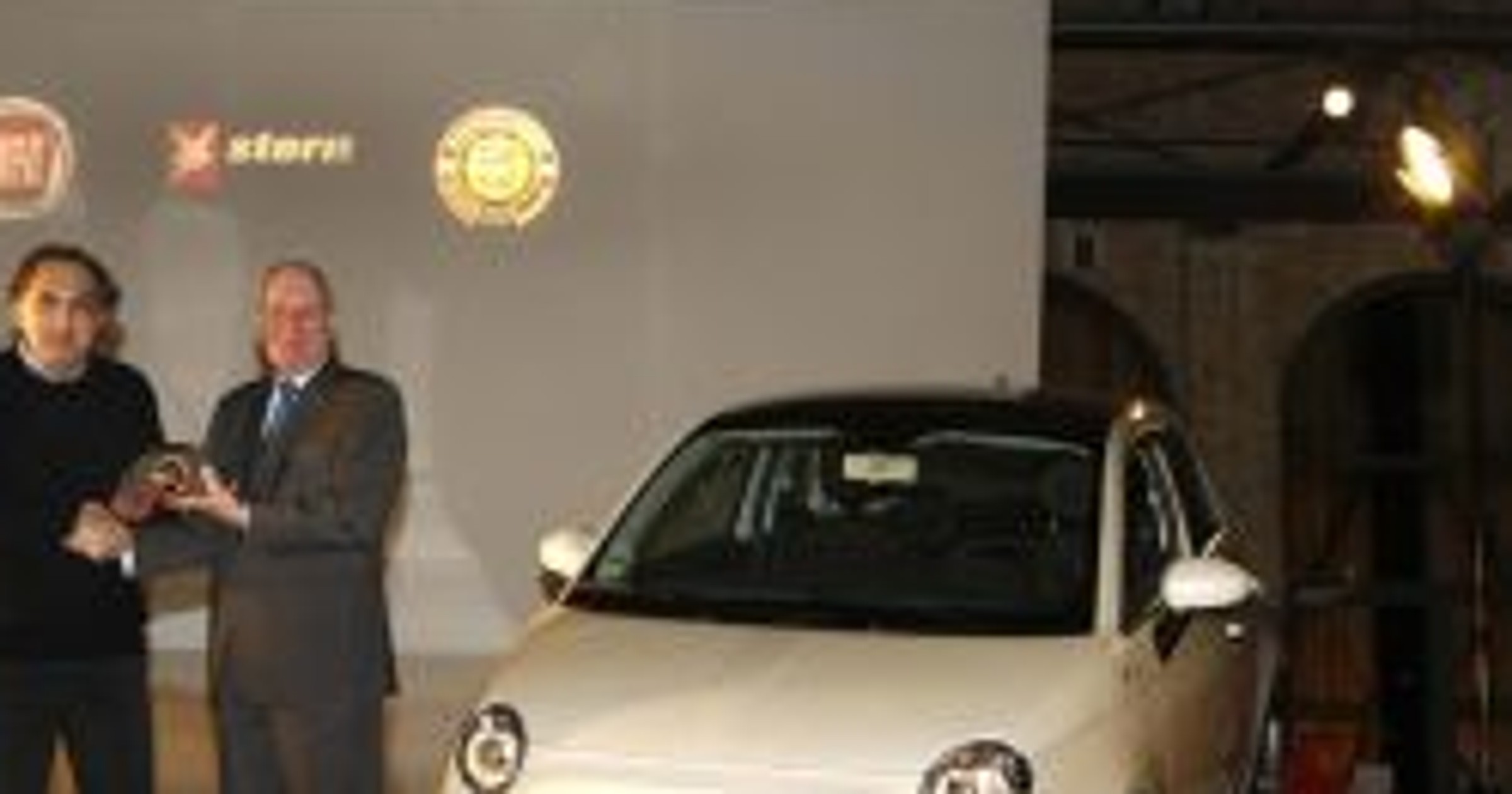 COTY 2008: Marichionne odebrał w Berlinie statuatkę Car of the Year dla Fiata 500