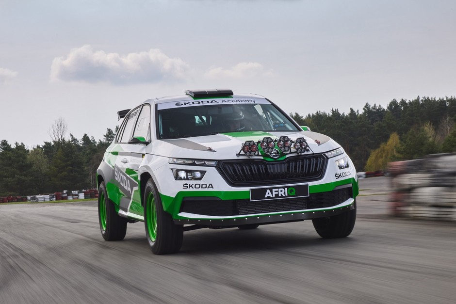Rajdowa Skoda Afriq stworzona przez studentów z Mladej Boleslavi