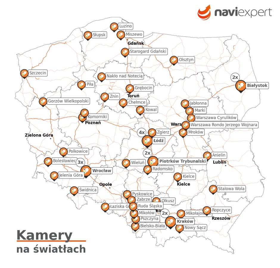 To tu system RedLight sprawdza przejazd na czerwonym świetle (stan na majówka 2025)