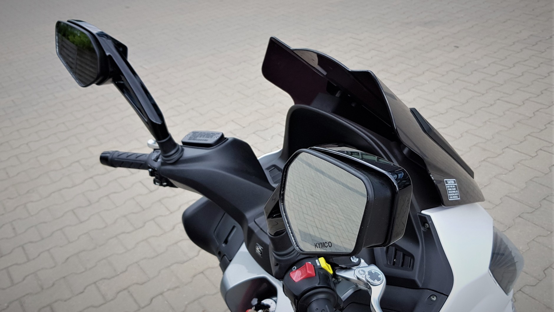 Kymco Xciting 400i - lusterka