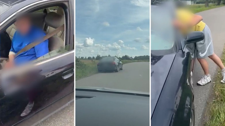 25-letni wyprzedził i zatrzymał Audi kierowane przez nietrzeźwego kierowcę