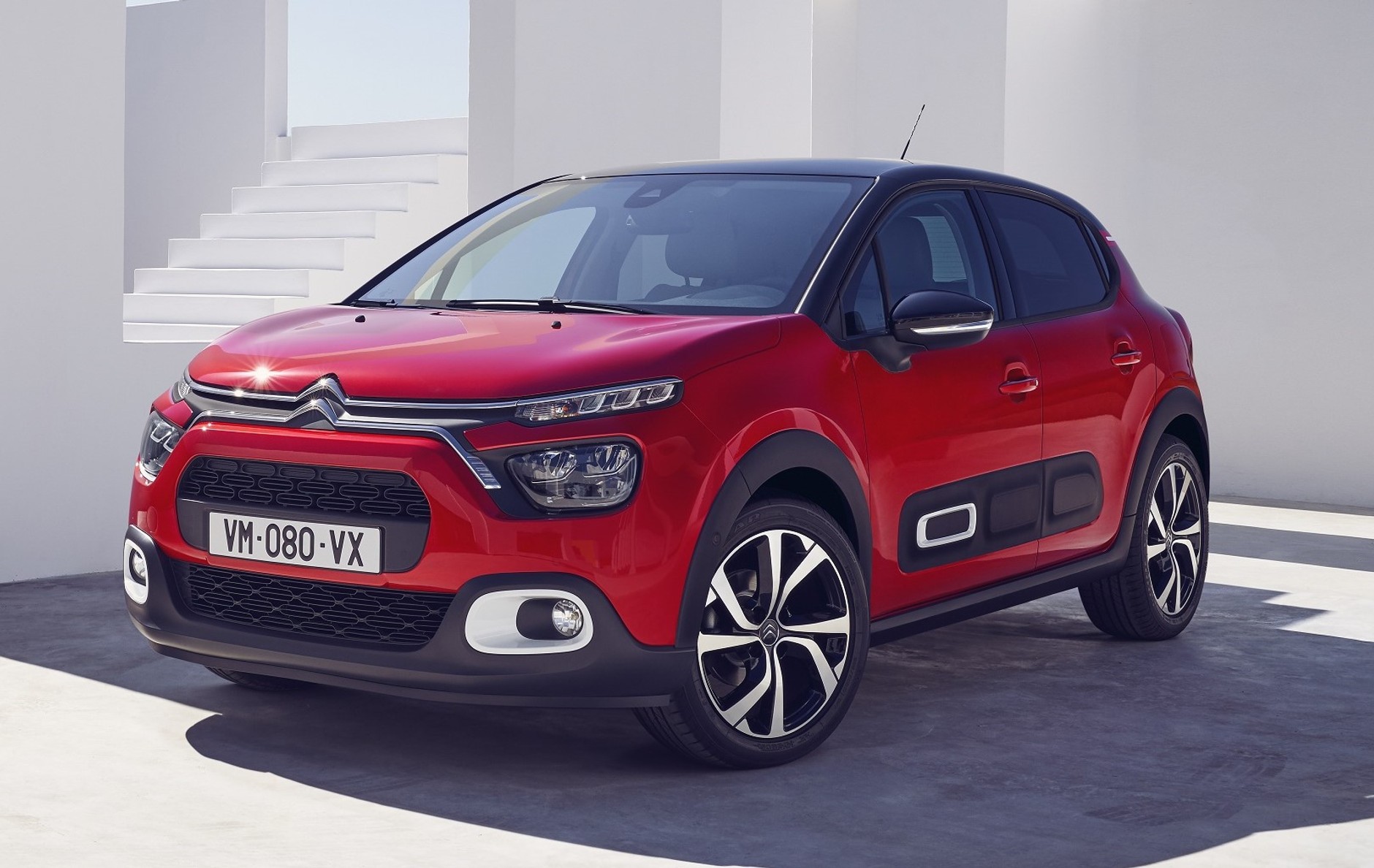 Citroen C3 (trzecia generacja; od 2017 r.; wersja po modernizacji z 2020 r.).