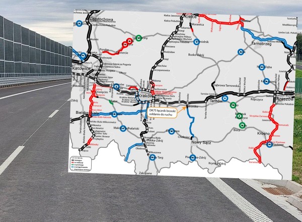 Pierwszy odcinek sądeczanki już gotowy. Kierowcy mogą korzystać z obwodnicy Brzeska