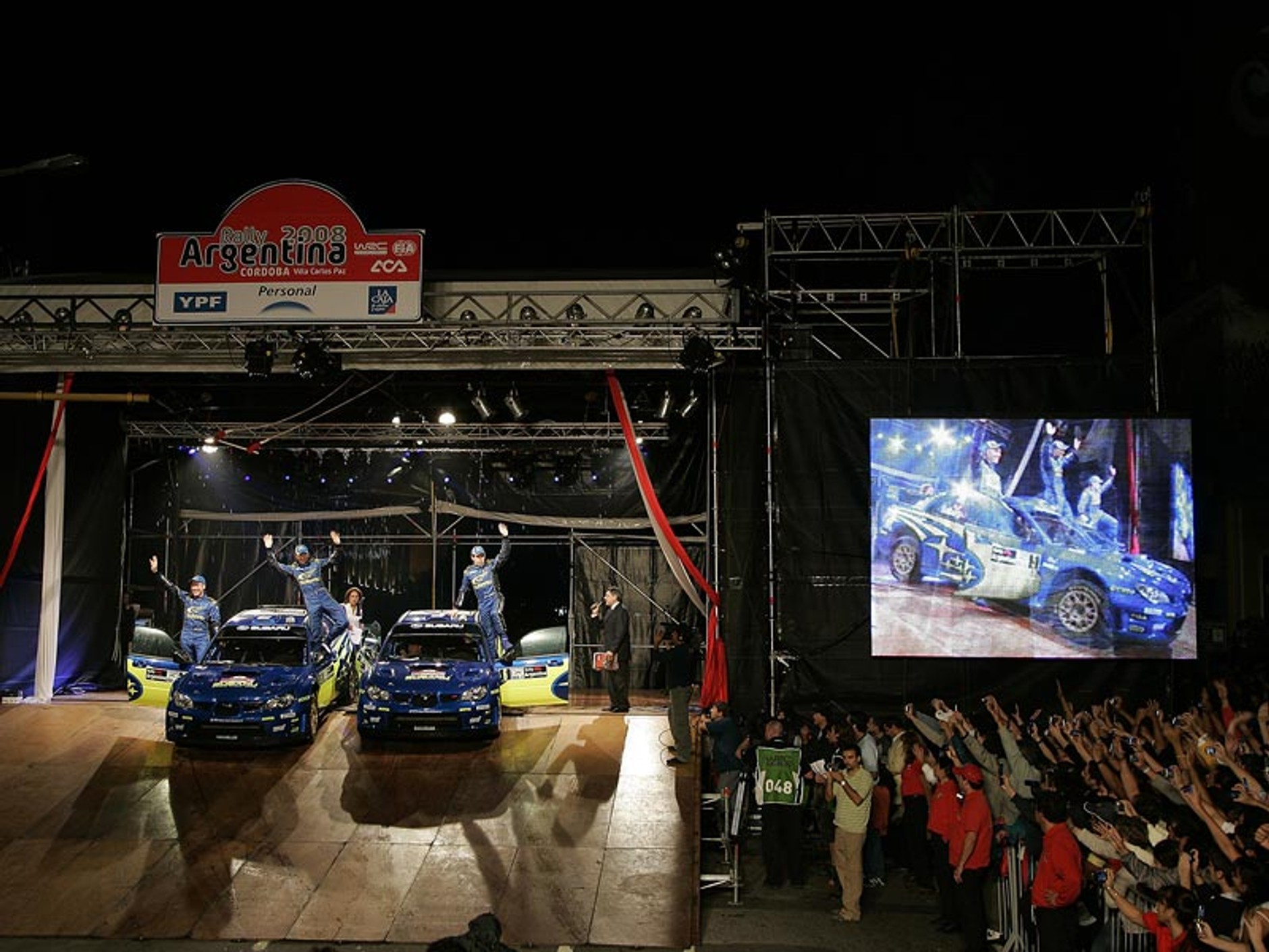 Rajd Argentyny 2008: Loeb zdecydowanym liderem (I. etap)