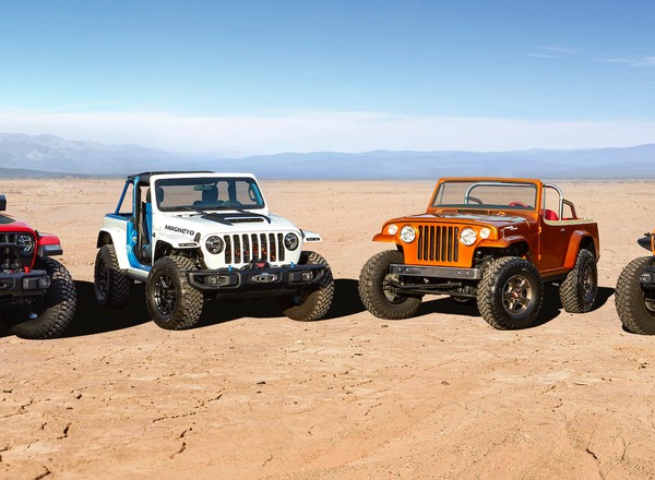 Jeep Magneto i spółka podczas Easter Jeep Safari