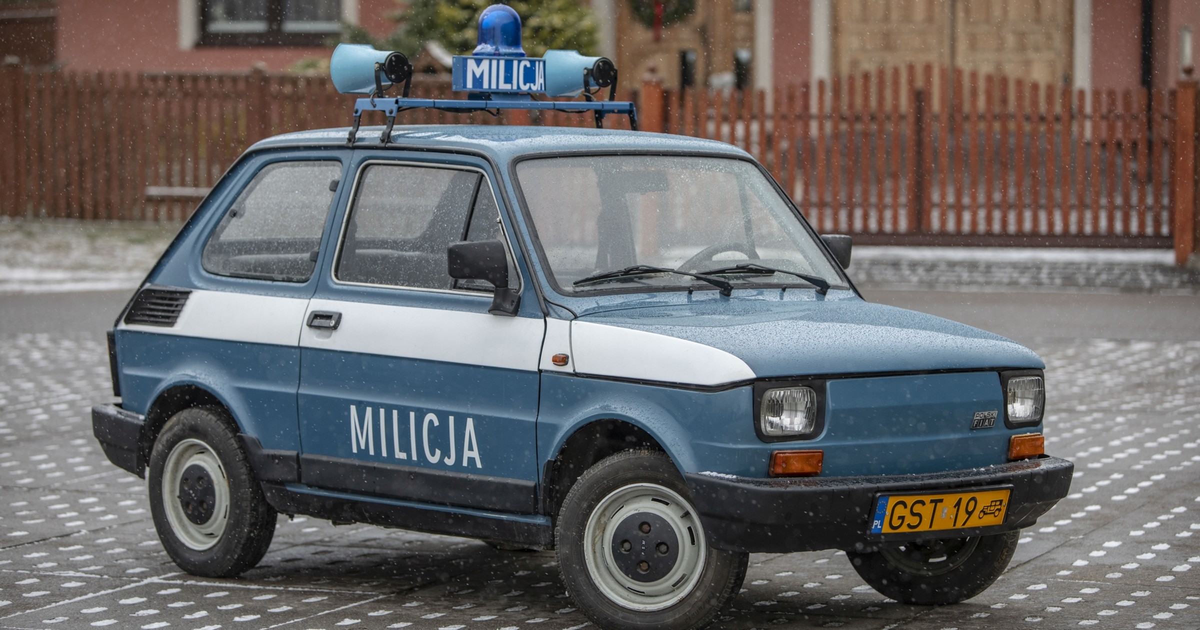 Fiat 126P radiowóz - Maluch, którego nie było