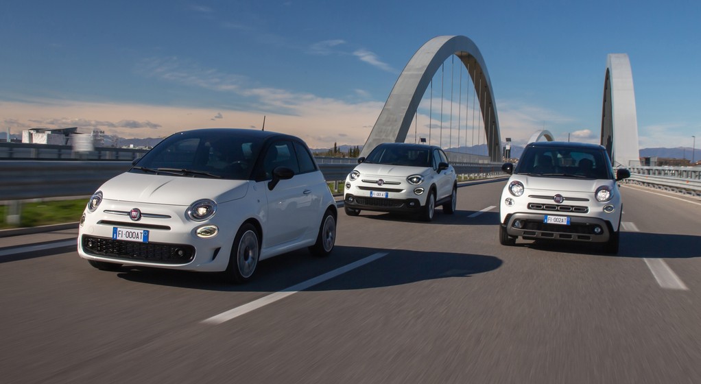 Fiat 500, 500L i 500X Hey Google