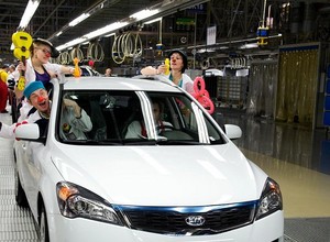 Kia wyprodukowała milion aut na Słowacji