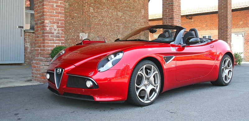 Alfa Romeo 8C Spider: pierwsze wrażenia z jazdy