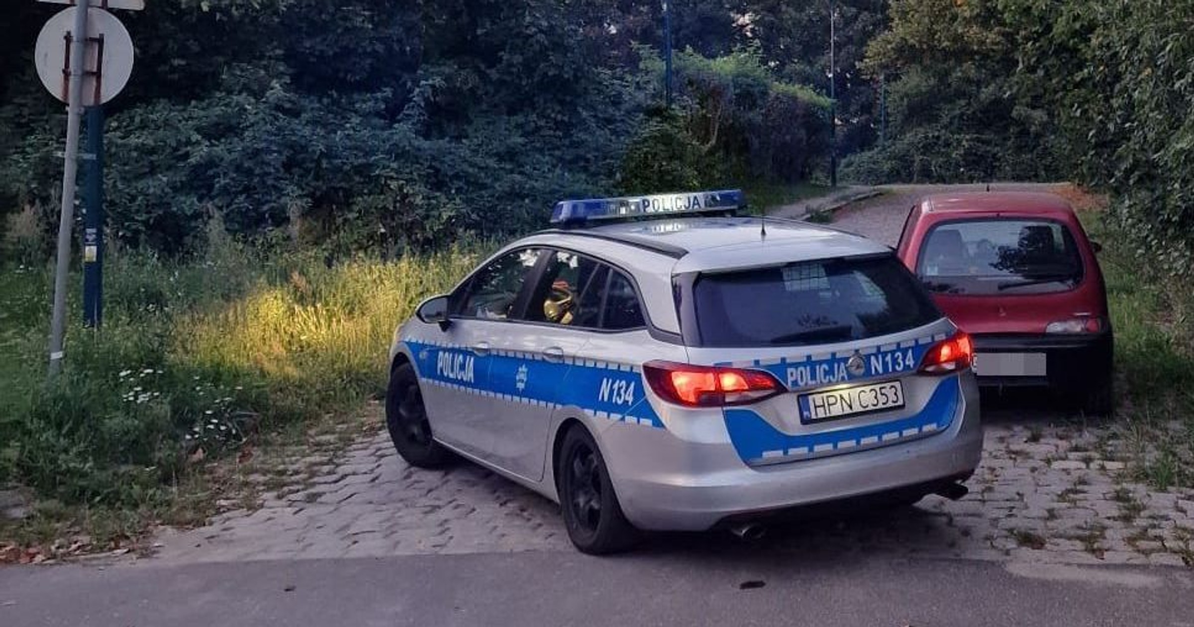 Kierowca Fiata Seicento był pod wpływem środka odurzającego