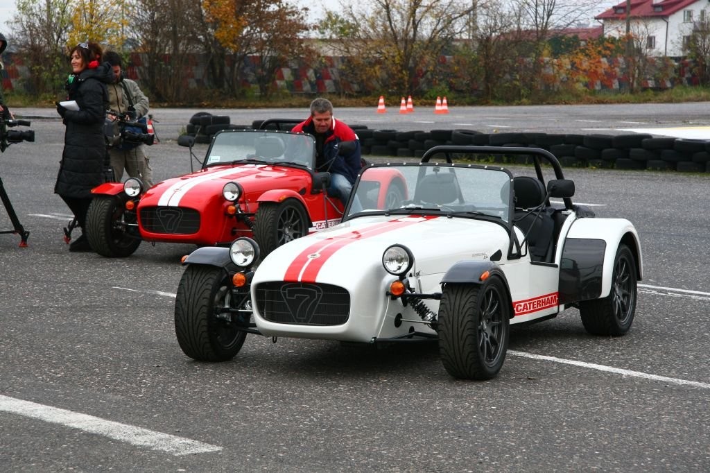 Caterham - Fotorelacja z polskiej prezentacji kultowego sportowca