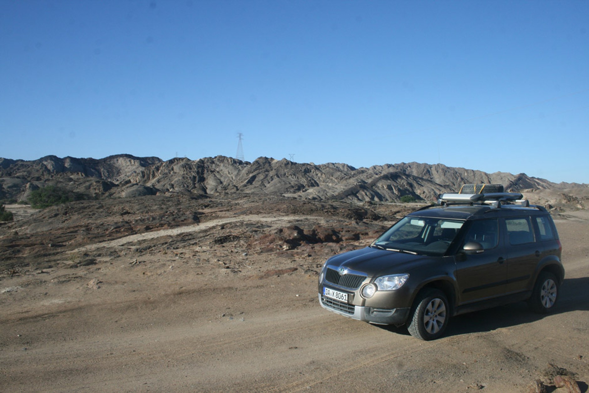 Skodą Yeti zwiedzamy Namibię