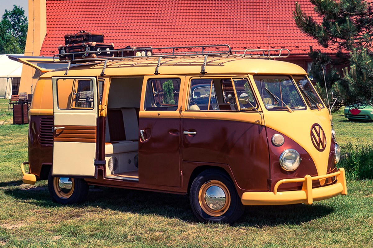 Na imprezie nie zabrakło także kilku generacji Transporterów