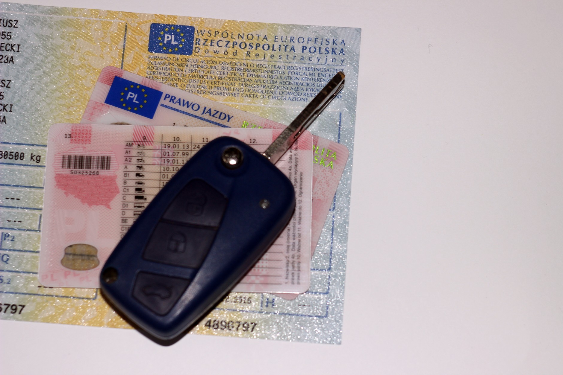 Prawo jazdy — zdjęcie ilustracyjne