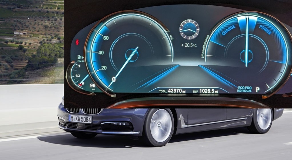 BMW serii 7 z dieslem pokonało 1026 mil (1650 km) na jednym baku