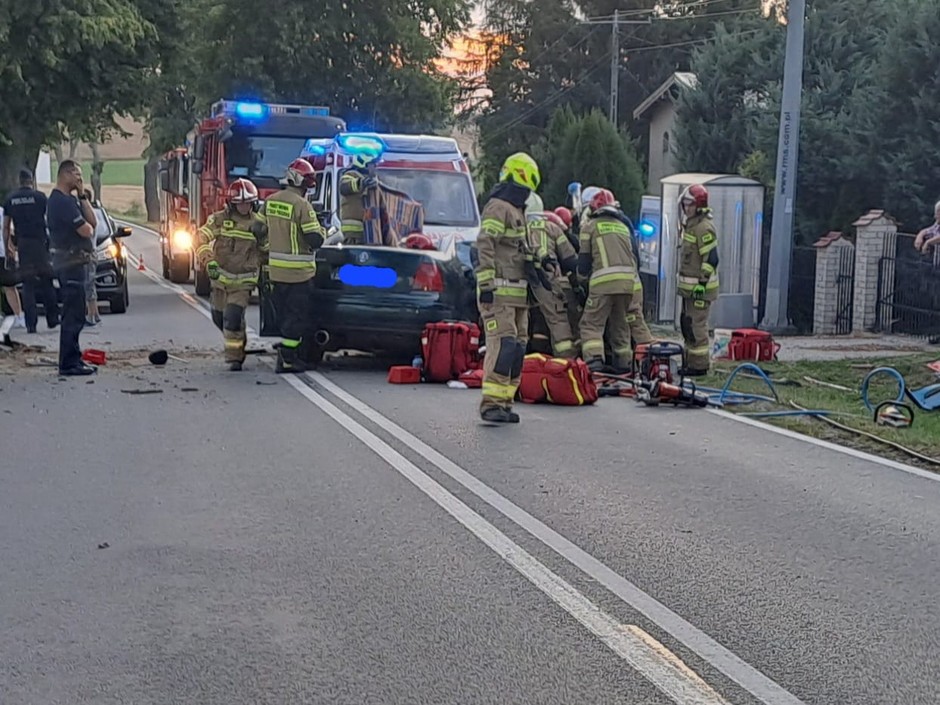 Wypadek we wsi Nowiec (pow. sztumski)