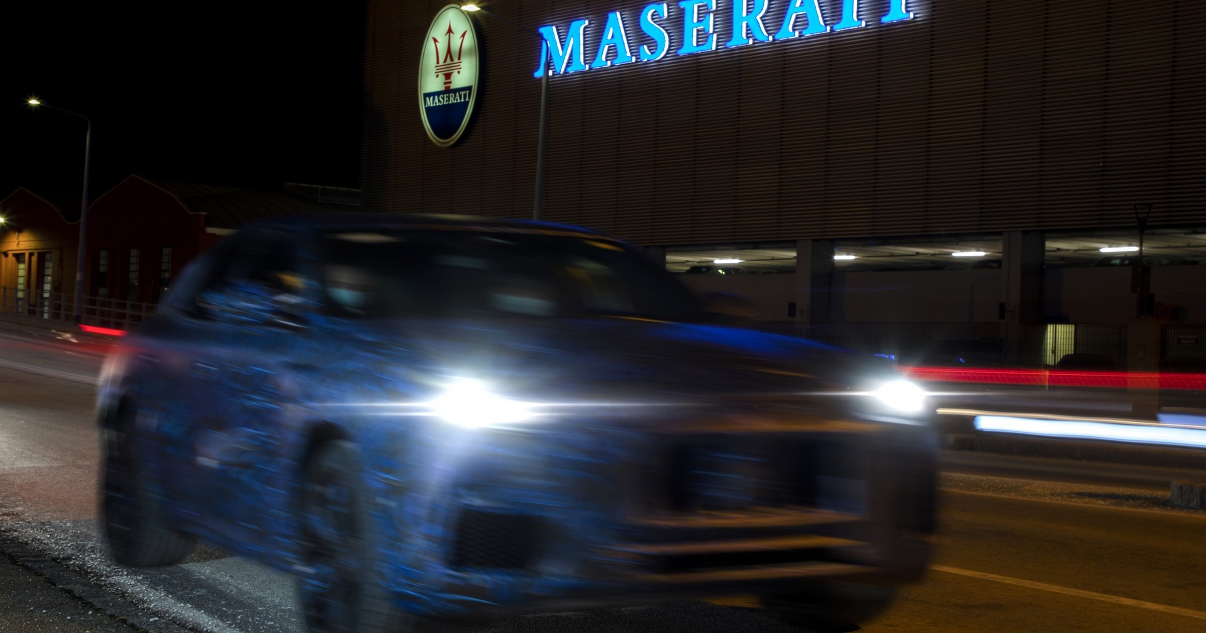 Maserati Grecale - prototyp w kamuflażu