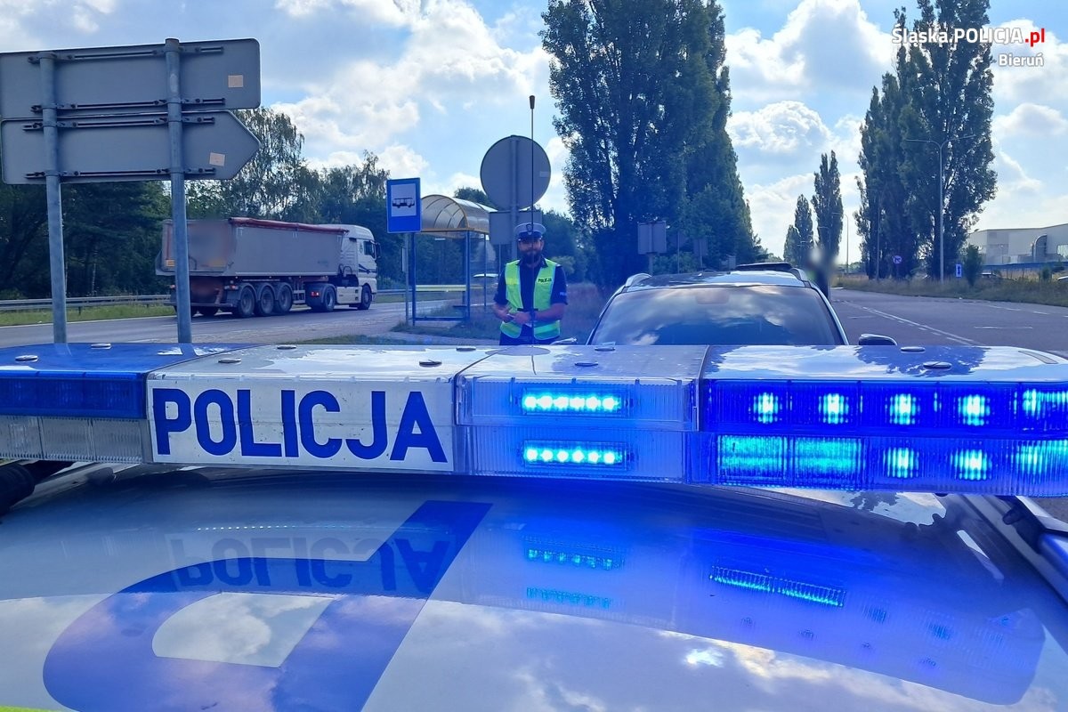 Policjanci prowadzili specjalną akcję. Wykorzystali specjalistyczny pojazd