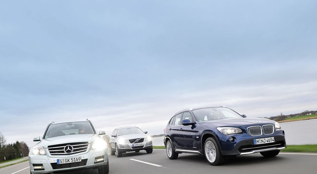 Tani sport? BMW X1 kontra Volvo XC60 i Mercedes GLK