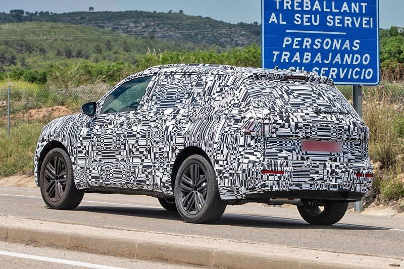 Seat Tarraco podczas jazd testowych