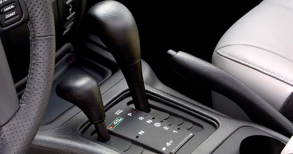 Jeep Grand Cherokee – lewarek automatycznej skrzyni biegów