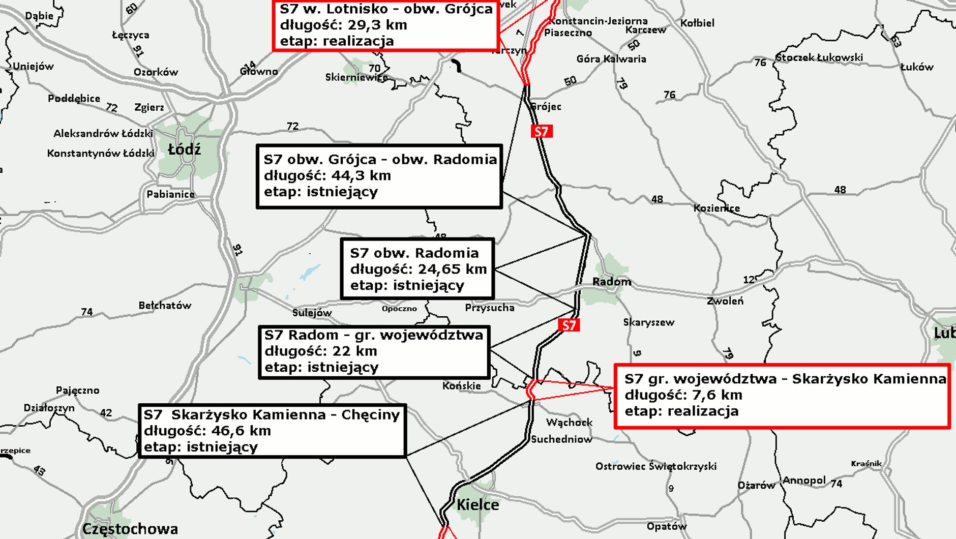 S7 Warszawa - Kraków