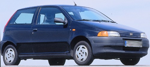 Fiat Punto I - Bez wyraźnej kropki nad i