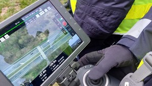 Policjanci od samego rana prowadzili specjalną akcję. Używali drona