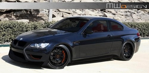BMW M3 - Mroczne coupe od MW Design