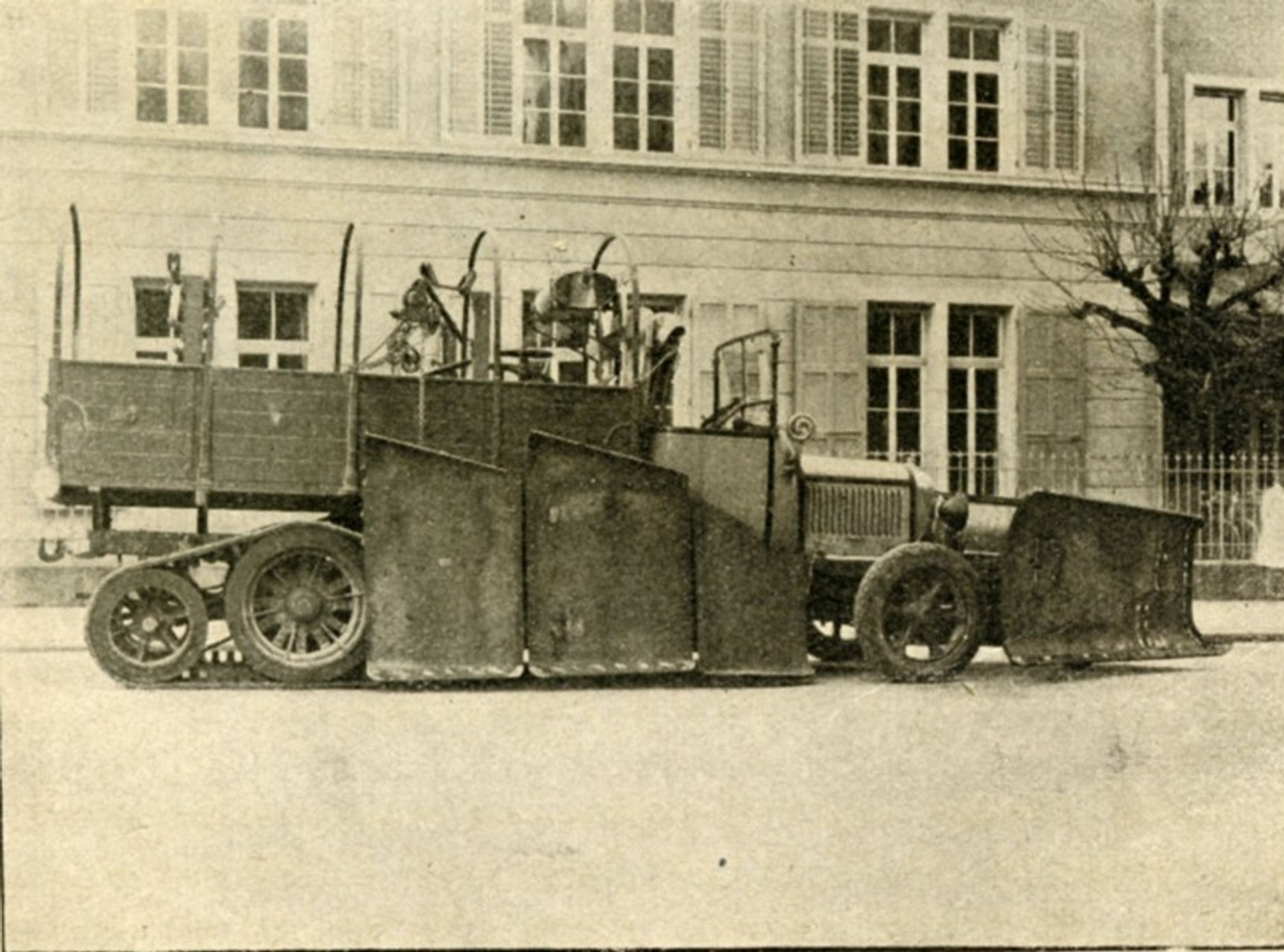 Tak dawniej dbano zimą o drogi