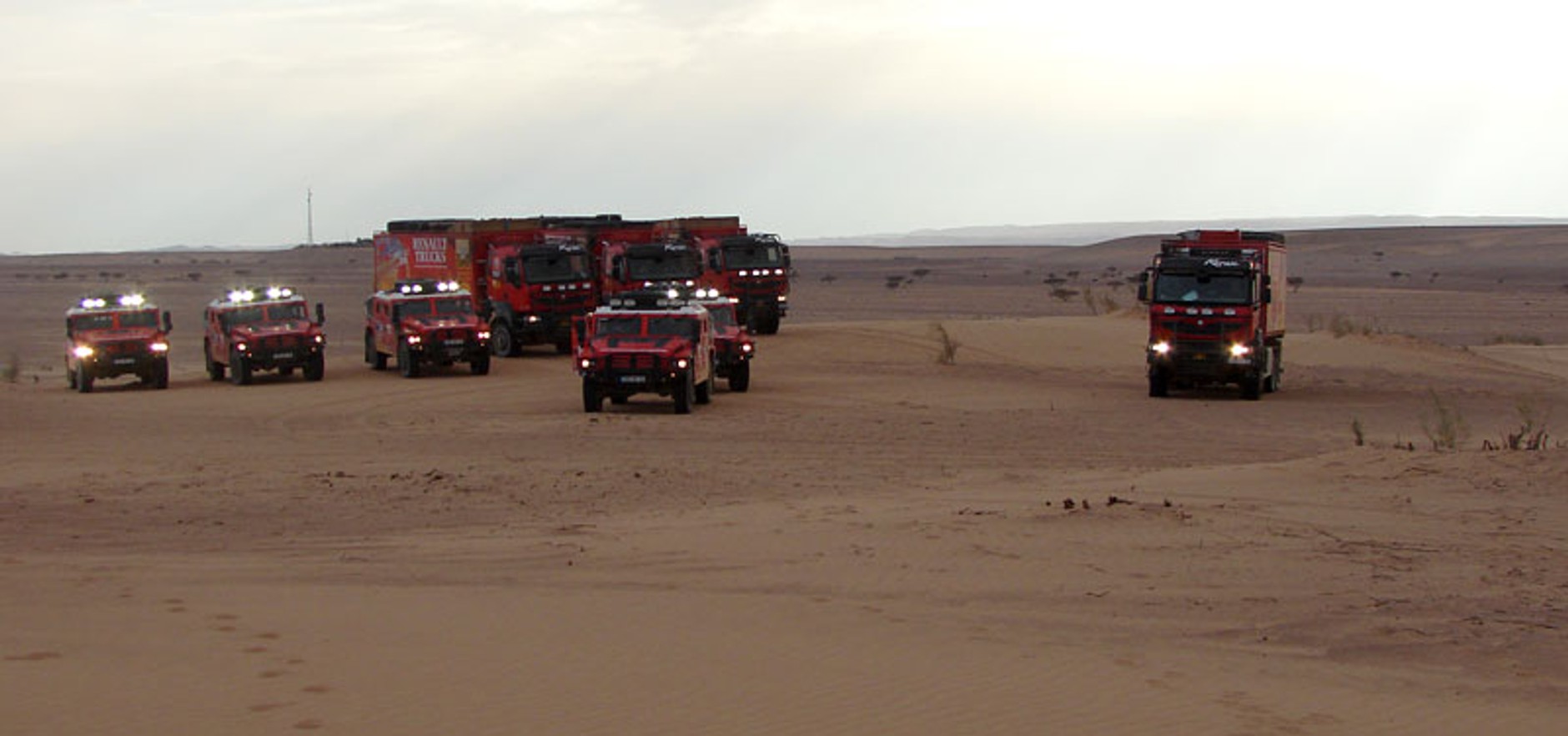Renault Trucks Cape to Cape: Reportáž - Pouští a kamením
