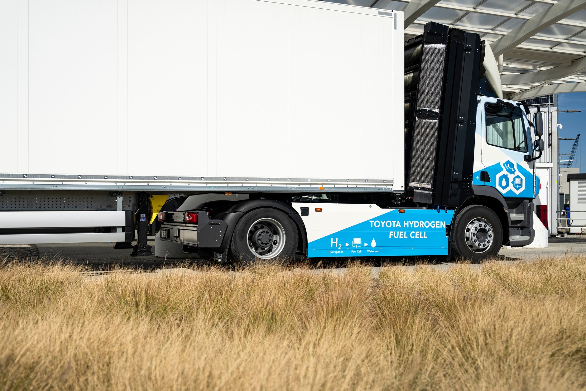 Wodorowa ciężarówka Toyoty i VDL marki DAF