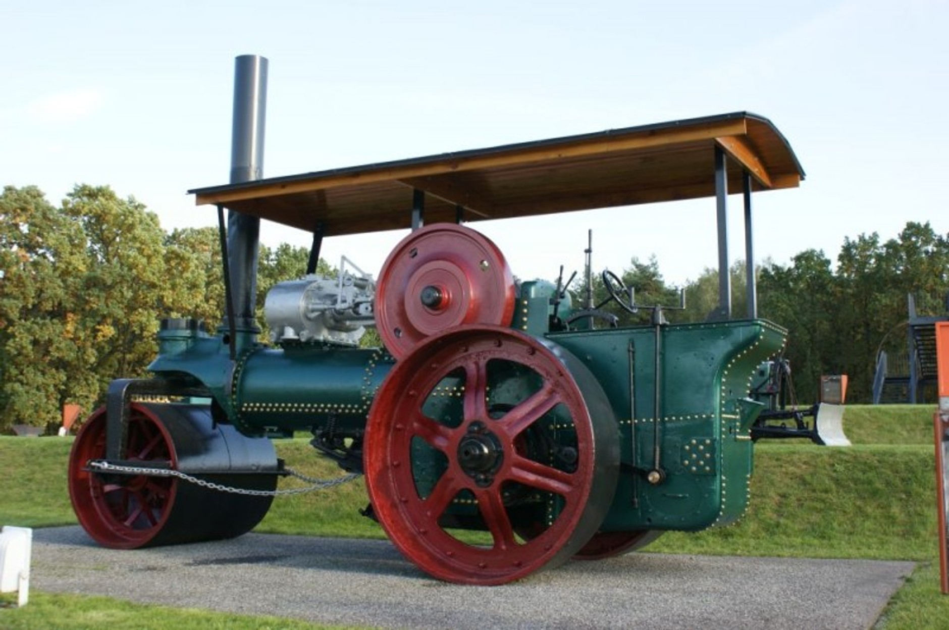 Historia maszyn drogowych.