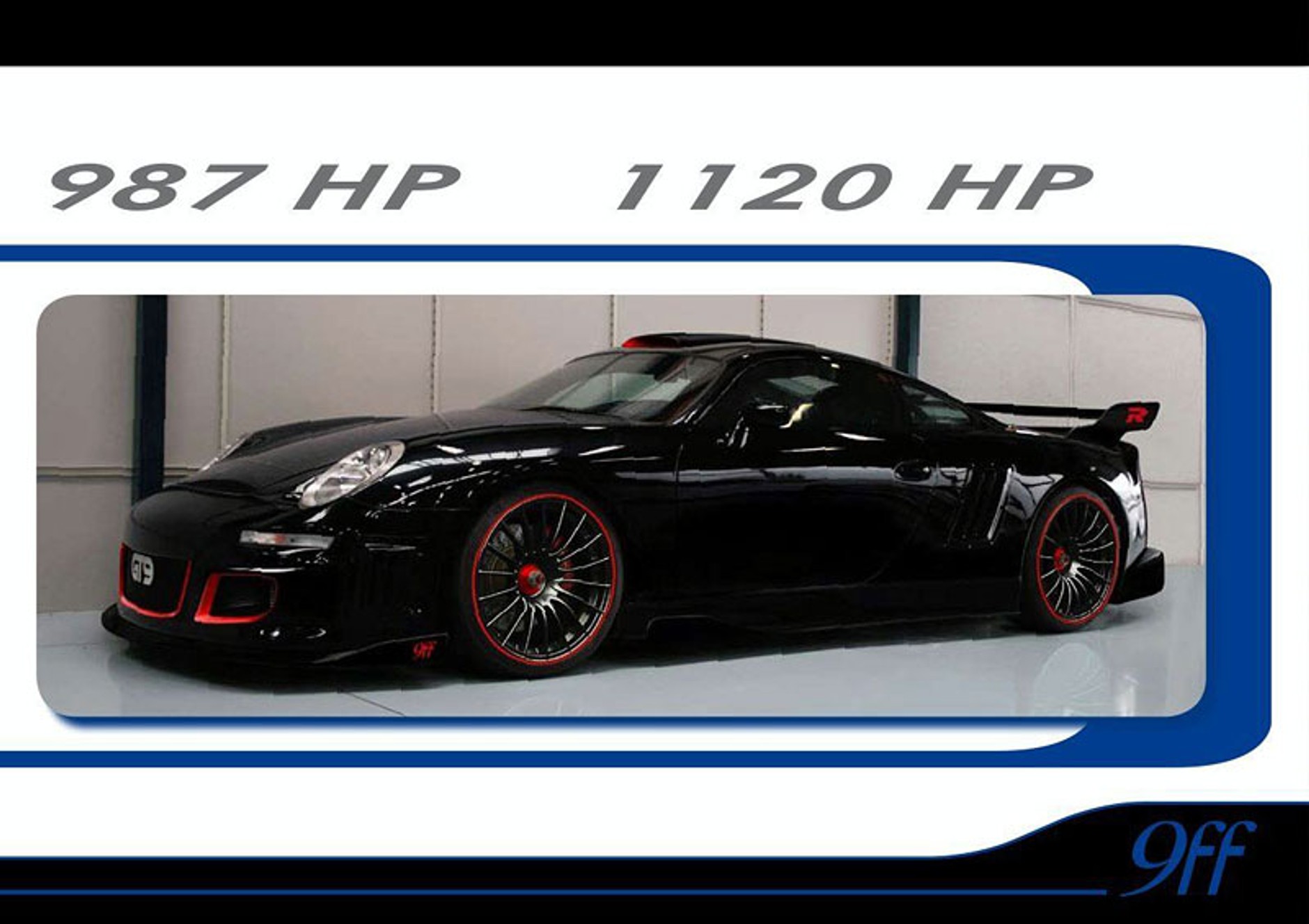 9ff GT9-R: silnik przed tylna osią, sześć cylindrów i 824 kW
